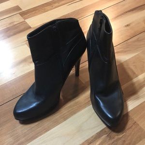 High heeled booties
